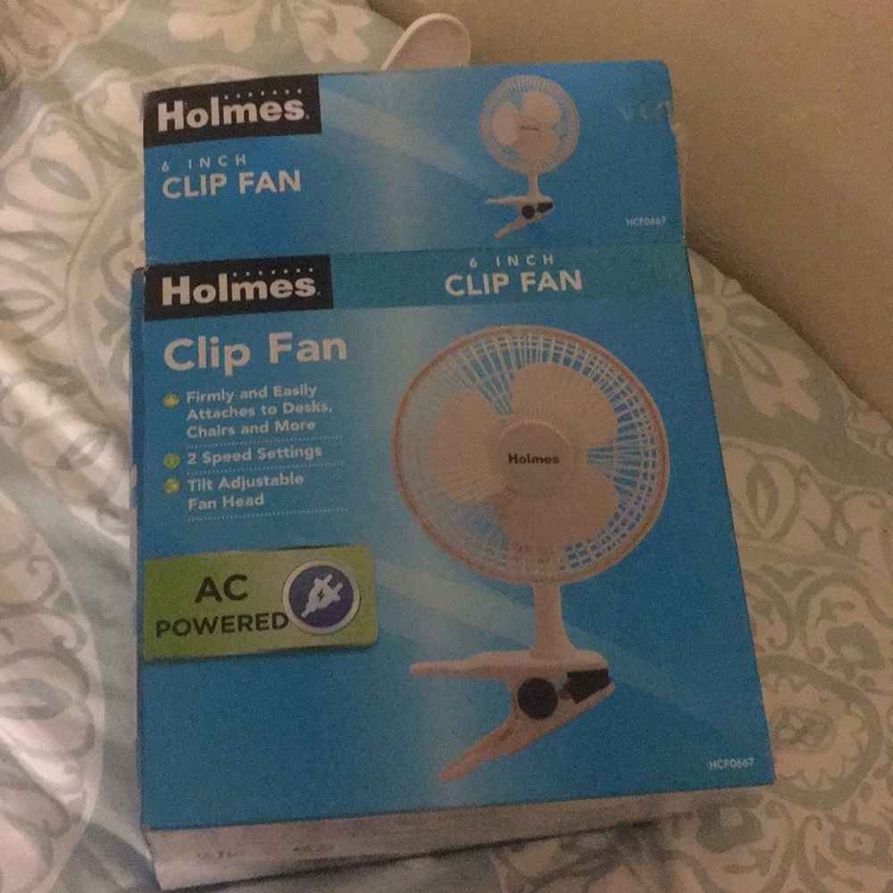 6inch clip fan